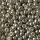 Duracoat Galvanised Light Pewter Miyuki size 6/0 Colour 4221, 250g wholesale pack Duracoat Galvanised Light Pewter Miyuki size 6/0 Colour 4221, 250g wholesale pack