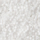 DBL0200 Chalk White Opaque Size 8/0 Miyuki Delica Beads, Colour Code 0200, 5.2g approx. DBL0200 Chalk White Opaque Size 8/0 Miyuki Delica Beads, Colour Code 0200, 5.2g approx.