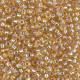 Silver Lined Gold AB Miyuki Size 8/0 seed beads, Colour 1003 250gm Wholesale Pack