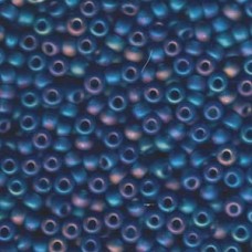 Matte Transparent Capri Blue AB, Colour 0149FR Miyuki 6/0 Seed Beads, wholesale ...