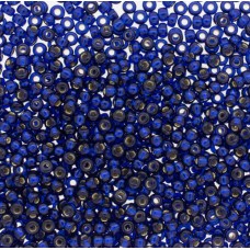 Navy Blue Silver Lined Duracoat Miyuki 6/0 seed beads, Colour 4281, 250g Wholesa...