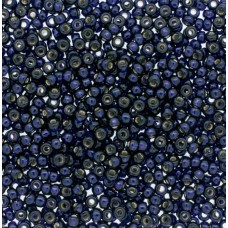 Dark Navy Blue Silver Lined Duracoat Miyuki 6/0 seed beads, Colour 4282, 250g