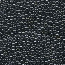Light Gunmetal Miyuki 15/0 Seed Beads, 100g, Colour 0464
