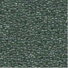 Forest Green Lined Crystal Miyuki 15/0 Seed Beads, 100g approx, Colour 0217. Who...