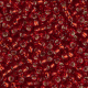 Ruby Red Silver Lined, Miyuki 11/0 Seed Beads, Colour 0011, 250 Grams Ruby Red Silver Lined, Miyuki 11/0 Seed Beads, Colour 0011, 250 Grams