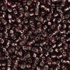 Dark Smoky Amethyst Silver Lined, Miyuki 11/0 Seed Beads, Colour 0013, 250 Grams