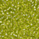 Chartreuse Silver Lined 0014, Miyuki Size 8/0 Seed Beads, 250 Grams