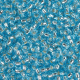 Aqua Silver Lined, Miyuki 11/0 Seed Beads, Colour 0018, 250 Grams