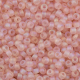 Miyuki Size 8 Seed Beads, Matte Transparent Light Tea Rose, Colour 0155FR, 22 Grams Miyuki Size 8 Seed Beads, Matte Transparent Light Tea Rose, Colour 0155FR, 22 Grams