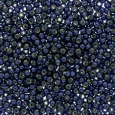 Dyed Indigo Navy Blue Silver Lined Duracoat Miyuki Seed Beads, Colour 4282, 100 ...