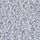 Matte Opaque Pale Blue-Grey Miyuki 15/0 Seed Beads, 100g bulk pack, Colour 2026 Matte Opaque Pale Blue-Grey Miyuki 15/0 Seed Beads, 100g bulk pack, Colour 2026