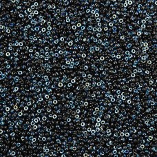 Jet AB, Miyuki Size 11/0 Union Seed Beads, Colour 4555 (55133), Approx. 250g