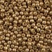 Duracoat Galvanized Champagne Miyuki 15/0 Seed Beads, 100g, Colour 4204