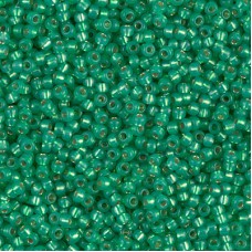 Mint Green S/L Dyed Alabaster Miyuki size 6/0 Colour  646, 250g approx.