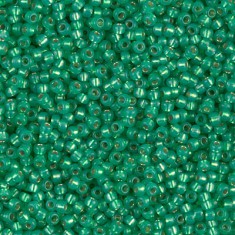Mint Green S/L Dyed Alabaster Miyuki size 6/0 Colour  646, 250g approx.
