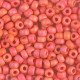 Matte Orange Opaque AB finish Miyuki size 6/0 Colour 0406FR, wholesale pack of 250g approx. Matte Orange Opaque AB finish Miyuki size 6/0 Colour 0406FR, wholesale pack of 250g approx.