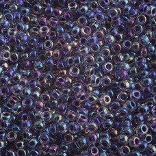 Bulk Bag Amethyst Lined Crystal AB Miyuki 6/0 Seed Beads, 250g, Colour 0274