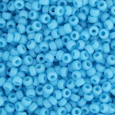 Bulk Bag Light Blue Opaque Miyuki 6/0 Seed Beads, 250g, Colour 0413