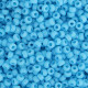 Bulk Bag Light Blue Opaque Miyuki 6/0 Seed Beads, 250g, Colour 0413 Bulk Bag Light Blue Opaque Miyuki 6/0 Seed Beads, 250g, Colour 0413