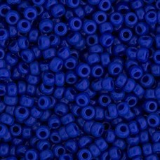 Bulk Bag Cobalt Blue Opaque Miyuki 6/0 Seed Beads, 250g, Colour 0414
