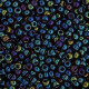 Blue Opaque Iris Miyuki 6/0 Seed Beads, 250g, Colour 0452 Blue Opaque Iris Miyuki 6/0 Seed Beads, 250g, Colour 0452