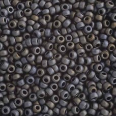 Matte Metallic Silver Gray Miyuki 6/0 Seed Beads, 250g, Colour 2002