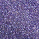 Sparkling Purple Lined Crystal AB Miyuki 6/0 Seed Beads, 250g, Colour 2607