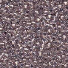 Pearlized Purple-in-Pink inside dyed Miyuki 6/0 Seed Beads, 250g approx. colour ...
