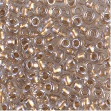 Bulk Bag Crystal Sparkling Metallic Gold Lined Miyuki 6/0 Seed Beads, 250g, Colo...