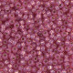 Dark Rose S/L Dyed Alabaster Miyuki Size 8/0 seed beads, Approx 22 Grams Colour 645 Dark Rose S/L Dyed Alabaster Miyuki Size 8/0 seed beads, Approx 22 Grams Colour 645