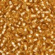 Gold Silver Lined Miyuki 8/0 Seed Beads, 250g, Colour 0003