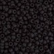 Black Matte Miyuki 8/0 Seed Beads, 250g, Colour 0401F