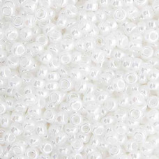 White Pearl Ceylon Miyuki 8/0 Seed Beads, 250g, Colour 0528