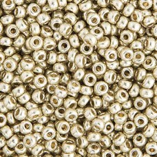 Duracoat Galvanized Silver Miyuki 8/0 Seed Beads, 250g, Colour 4201