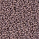 Matte Opaque Dusty Mauve Miyuki Size 8/0 seed beads, Colour 2027, 250gm Wholesale pack Matte Opaque Dusty Mauve Miyuki Size 8/0 seed beads, Colour 2027, 250gm Wholesale pack