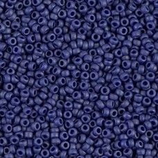 Matte Opaque Metallic Royal Blue Miyuki Size 8/0 seed beads, Colour 2039, 250gm ...