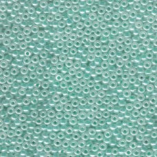 Turquoise Ceylon Miyuki Size 8/0 seed beads, Colour 536, 250gm