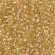 Light Gold Silver Lined Miyuki Size 8/0 seed beads, Colour 0002, 250gm Wholesale Pack Light Gold Silver Lined Miyuki Size 8/0 seed beads, Colour 0002, 250gm Wholesale Pack