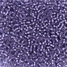 Amethyst Matte Silver Lined, Miyuki 11/0 Seed Beads, Colour 0024F, 250 Grams