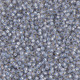 Bulk Bag Smoke Grey Silver Lined Opal Dyed Alabaster Miyuki 11/0 Seed Beads, 250g, Colour 0576