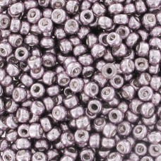 Galvanised Dusty Lilac, Miyuki 11/0 Seed Beads, Colour 1062D, 250 Grams