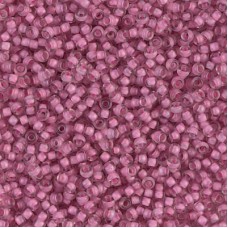 Semi-frosted Light Raspberry Lined Crystal, Colour 1931, Miyuki 11/0, 250g appro...