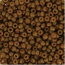 Opaque Cognac Duracoat, Miyuki Seed Beads, Colour 4492, 100g approx.