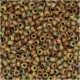 Opaque Chartreuse Picasso, Miyuki 11/0 Seed Beads, Colour 4515, 250 Grams