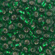 Green Transparent Silver Lined Miyuki 6/0 Seed Beads, 250g, Colour 0146S Green Transparent Silver Lined Miyuki 6/0 Seed Beads, 250g, Colour 0146S