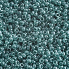 Turquoise Green Opaque Luster Miyuki 11/0 Seed Beads, 250g, Colour 0435