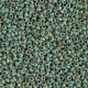 Seafoam Green Opaque Picasso Miyuki 15/0 Seed Beads, Colour 4514, 100g approx.