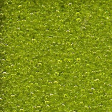 Chartreuse Transparent, Miyuki 11/0 Seed Beads, Colour 0143, 250 Grams