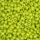Miyuki Size 11 Seed Beads, Chartreuse Opaque, Colour 0416, 250g bulk bag