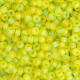 Chartreuse Transparent AB Matte, Miyuki 11/0 Seed Beads, Colour 0143FR, 250 Grams Chartreuse Transparent AB Matte, Miyuki 11/0 Seed Beads, Colour 0143FR, 250 Grams